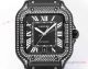 THB Factory Cartier Santos de Cartier Men's 9015 Watches Black Full Diamond Case (3)_th.jpg